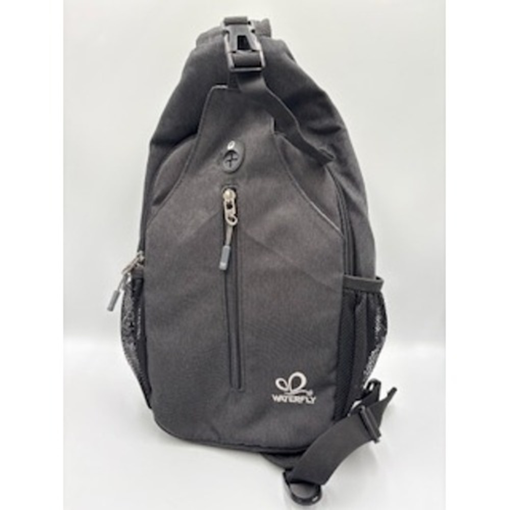 Waterfly Sling Backpack Grey Crossbody Shoulder Bag Gorpcore Outdoor Day Pack